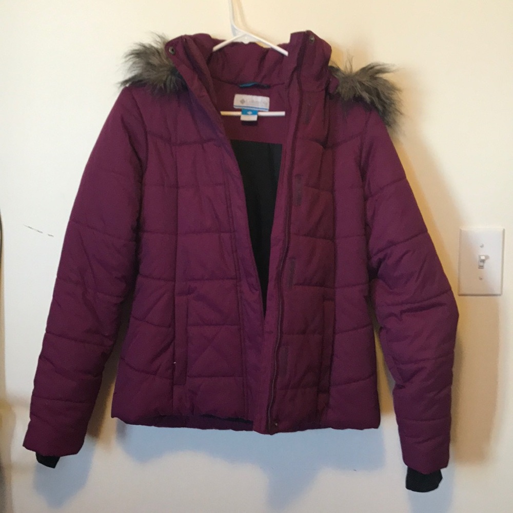 Women's Faux Fur Columbia Winter Jacket